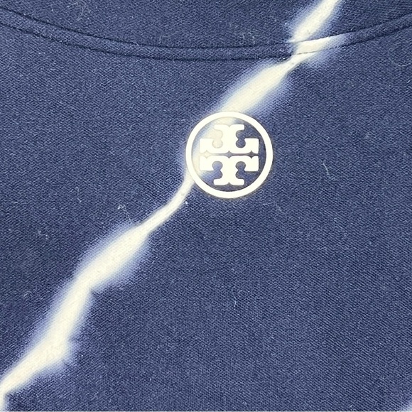 TORY BURCH SPORT Tie-Dye Seamless Long Sleeve Crew Neck Top - Picture 6 of 8